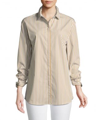 Sabira Saxony Striped Blouse