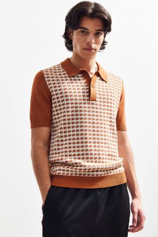 Sweater Polo Shirt