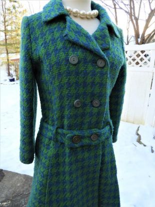 1960's Nubby wool coat