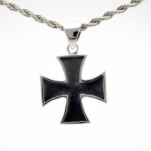 Pendentif Croix de fer / argent 92,5 / 13,2 grammes poids