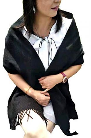 Long Scarf, Woolen muffler, warm and comfort, size;12x71 inches,100% Wool, Model B0102, (8 colours) (Beige)