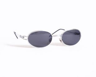 90 's VINTAGE ovale lunettes de soleil/ronde/été/Festival/90 's/90 s/rave/Raver/Retro/Club Kid/grunge/Boheme/sunnies/unique