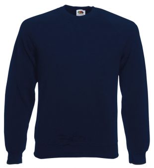 Fruit of the Loom - Sweat bleu nuit simple