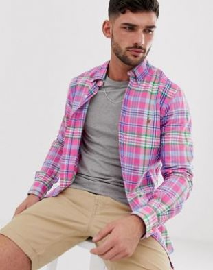 Chemise Columbia PFG Omni-Shade à Carreaux – Homme L – Jaune/vert/rose – Pêche Outdoor