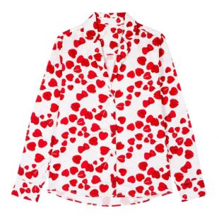 Chemise en coton col pyjama Les Sucettes