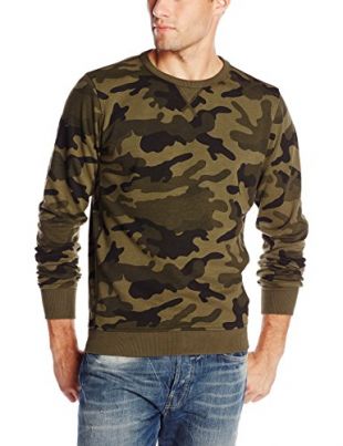 G-Star Raw Men's Ainsdock Crew Neck Camo Sweatshirt In New Auth Camo Combat