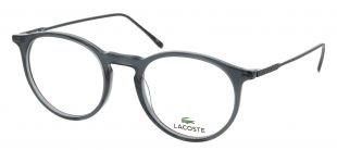 Lunettes de vue Homme Gris Arrondie Cerclée Classique