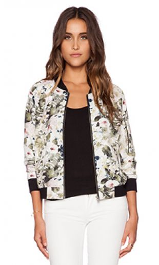 Flora Bomber Jacket