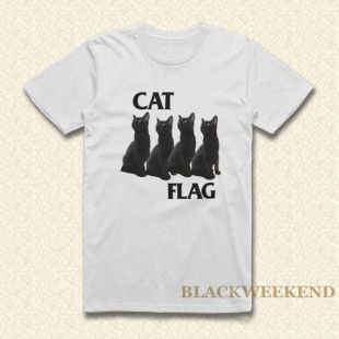 Cat flag t-shirt