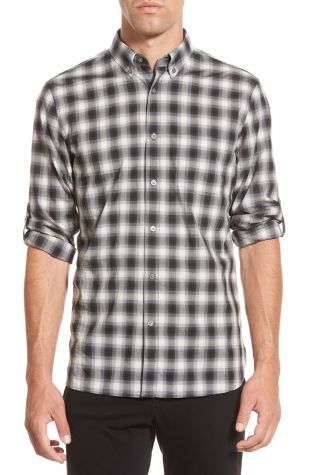 Star USA Trim Fit Check Sport Shirt