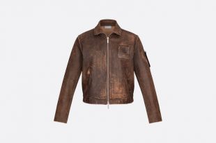 Dior Leather jacket, Saddle pocket