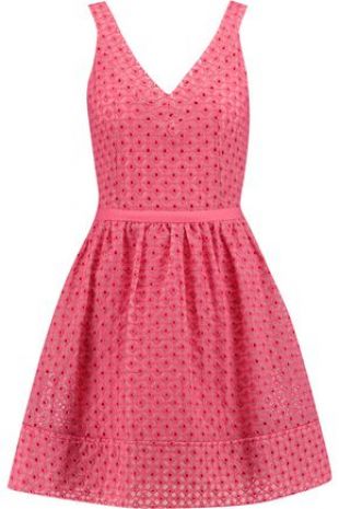 Riposte Embroidered Eyelet Dress