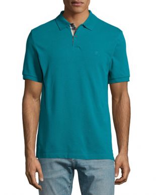 Short Sleeve Pique Polo Shirt