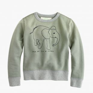 Kids Wildlife Trust Elephant Sweatshirt