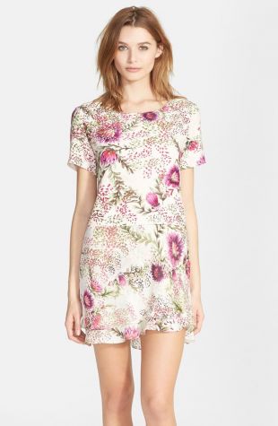 Wildflower Print Crop Top