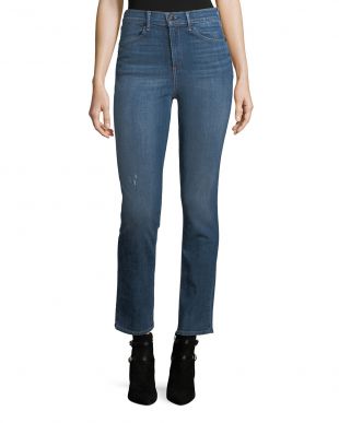 Rag & Bone - High-Rise Slim-Fit Cigarette Jeans