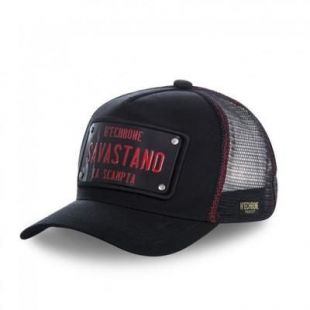 Casquette homme H'echbone Savastano Noir