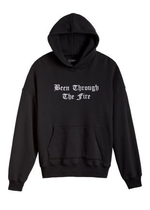Been Through The Fire Hoodie Black