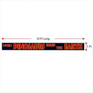 SignsAuthority Jurassic Park Banner Sign Replica