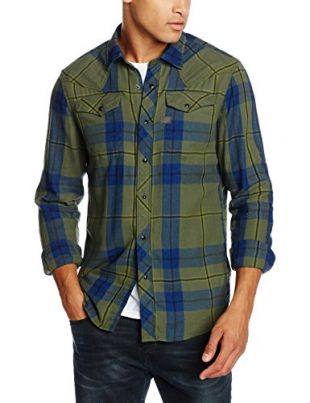 G-STAR RAW Men's Tacoma Shirt L Dress