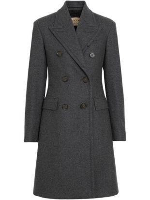 Burberry Manteau Cintré à Boutonnière Croisée