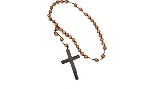 Forum Novelties Inc. Jumbo Monk Rosary Beads   One Size Brown