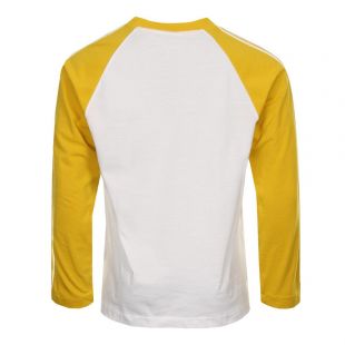 T-shirt Manches Longues Simms Fishing Products – Blanc, Logo Bateau, Taille XL