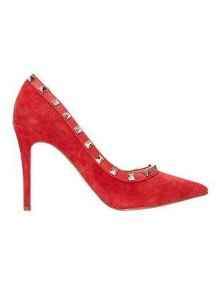 Sierra Red Suede Pump