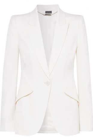 Grain De Poudre Wool Blazer