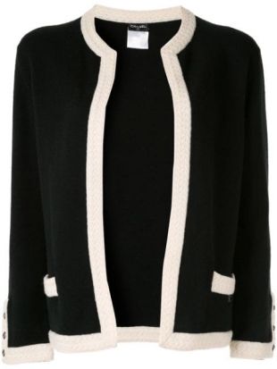 Cashmere Collarless Jacket
