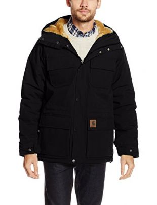 Carhartt Mentley Jacket Blouson, Noir (Black), S Homme