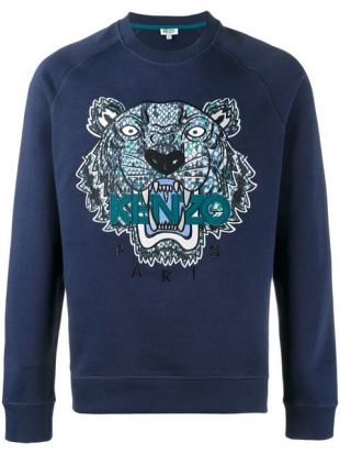 Tiger Embroidered Sweatshirt