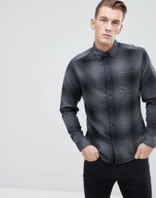 Esprit Regular Fit Brushed Check Shirt