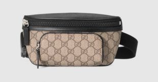 Gucci Sac ceinture en toile Suprême GG