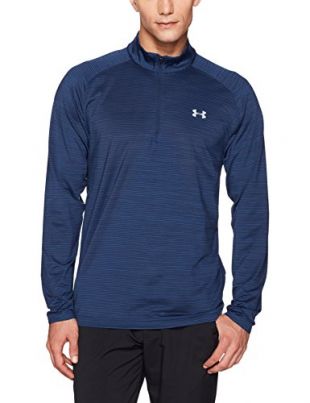 Under Armour - Under Armour Men's Playoff 1/4 Zip,Academy /Overcast ...