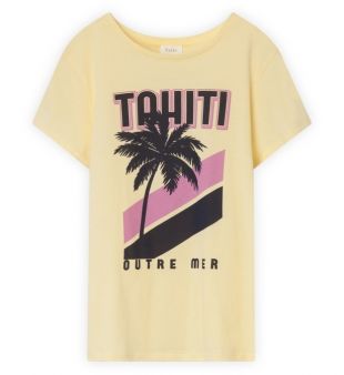 T shirt Tahiti en coton
