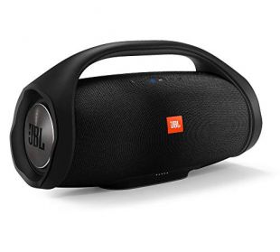 JBL Boombox - enceinte Bluetooth Portable - Son Ultra Puissant - Modes de Son Intérieur & Extérieur - Autonomie 24 Hrs - Étanche pour Piscine & Plage - Noir