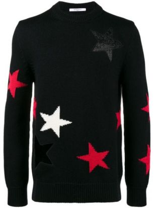 Cut Out Star Sweater