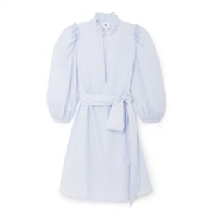 G. Label Short Puff Sleeve Cover Up Dress