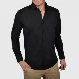 Ozoa Chemise cintrée unie