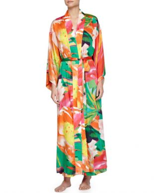 Garbo Printed Long Robe