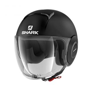 Casque Shark Micro Blank KMA Noir Mat Noir mat   Casque Jet