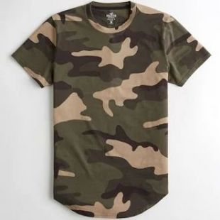 Hollister & Co t shirt camouflage