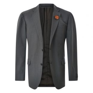 Corneliani Homme Blazer Veste de Costume en gris