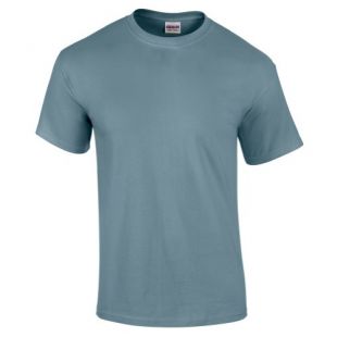 Gildan - T-shirt à manches courtes - Homme (2XL) (Bleu pierre)