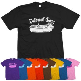 Patapouf Gang Tee shirt homme Noir Logo