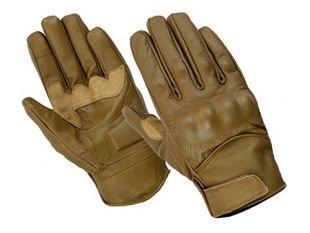 [Garantie 5 Ans] Gant Moto homologué Femme CE 100% Cuir raffinés idéal en Ville Scooters et Motos Beige (M)