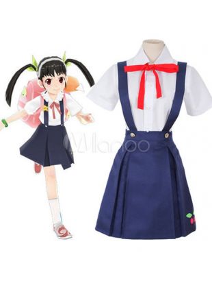 Bakemonogatari Monstory Cosplay Costume