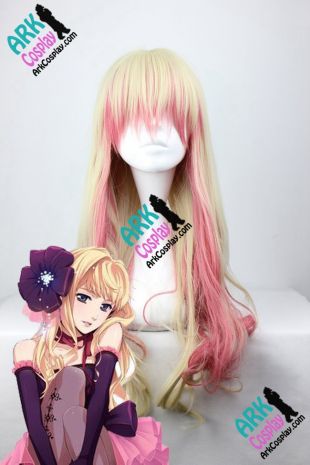 Sheryl Nome Perruque-macross F Perruque Sheryl Nome Cosplay Perruque Blonde Femmes macross F Cosplay Perruques