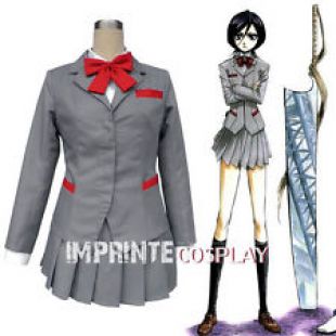 Cosplay Uniforme de Rukia Bleach
